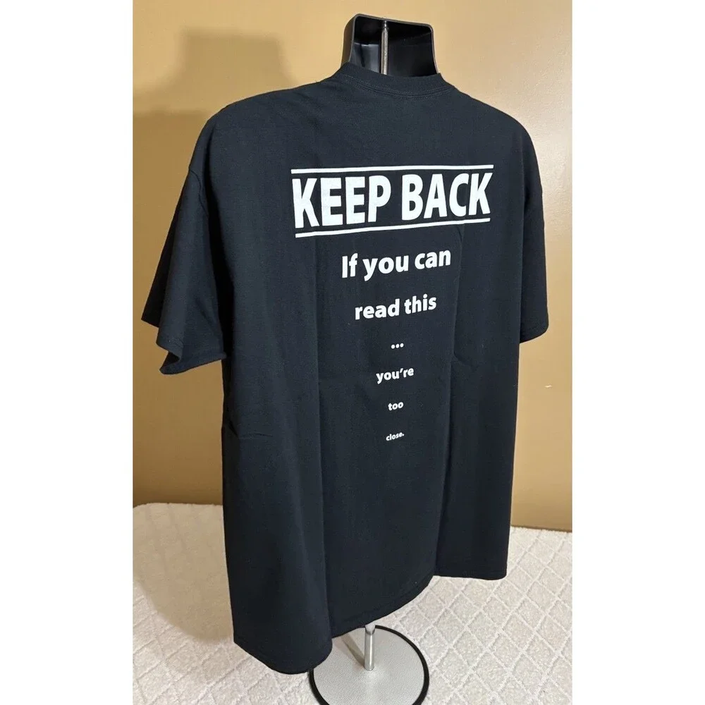 Sturgis Motorcycle Bike Rally Races 2020 COVID Social Distancing 2 Sided Tee XL - Picture 11 of 13